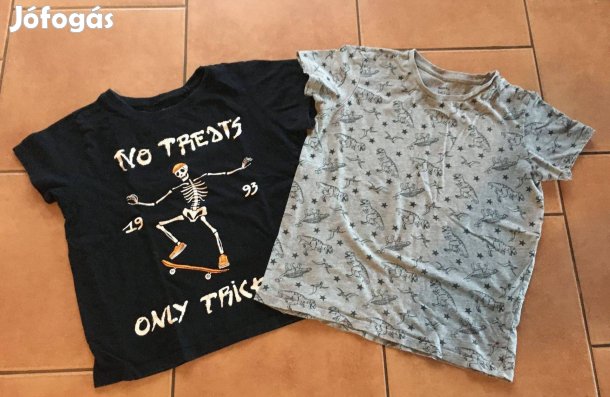 2 db fiús póló együtt! 134-140