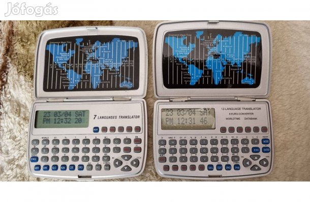 2 db fordító gép - 7 és 12 nyelvű