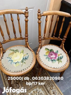 2 db goblein ülőkés szék 25000/ db bp.17 ker