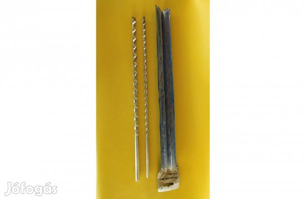 2 db hosszú vídiabetétes hengeresfúrószár