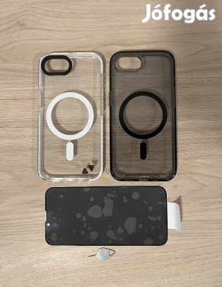 2 db iphone 16e ütésálló tok és privacy üvegfólia