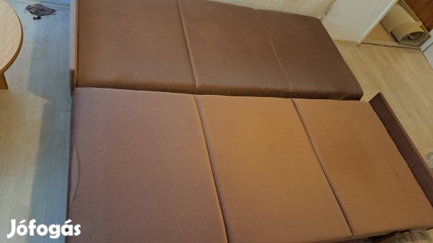 2 db kárpitozott ágy,önállían és franciaágyként is használható