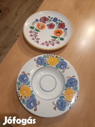 2 db kerámia disztányér egyben