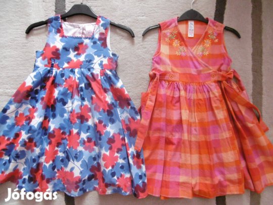 2 db kislány ruha 4 évesre 98-104 méret szépek 3800 Ft / 2 db