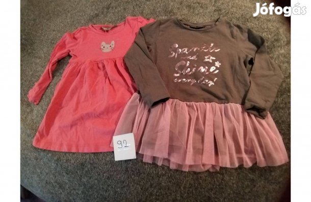 2 db kislány ruha eladó, 92-es méretűek