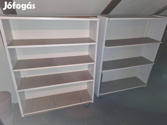 2 db könyves / cipősszekrény