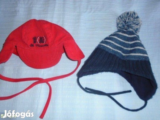 2 db kötős sapka 2 évesre (méret 92) 400 Ft/db
