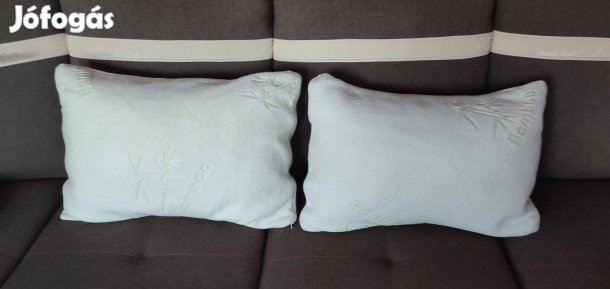 2 db-os Naturtex bambusz memória párna szett