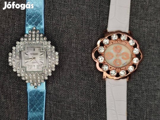 2 db-os köves női óra, karóra csomag