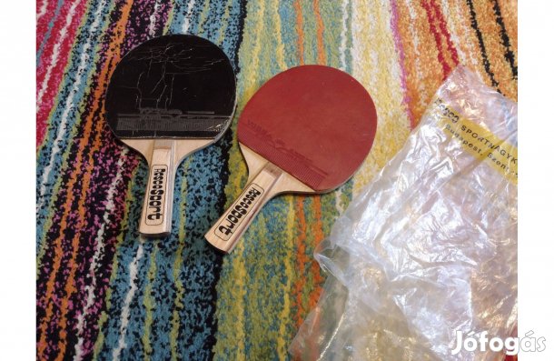 2 db ping pong ütő
