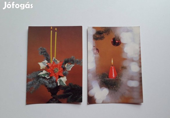 2 db postatiszta karácsonyi képeslap egyben 500_