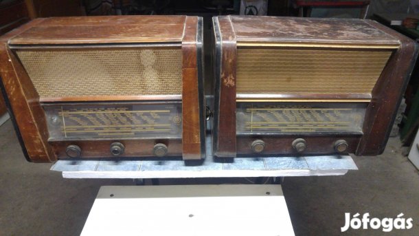 2 db régi terta t325 rádió