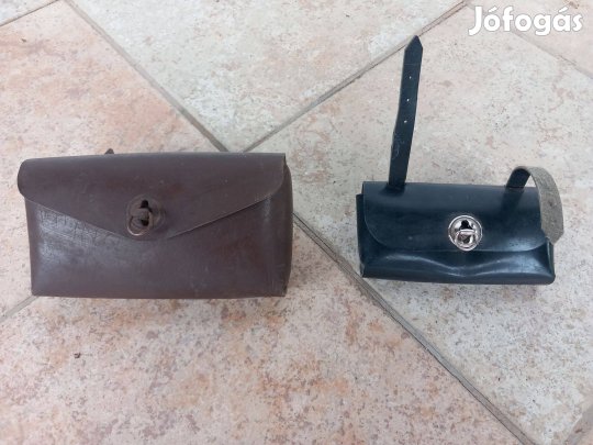 2 db retró szerszámos táska kerékpárra