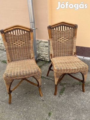 2 db szép rattan szék együtt 28000 ft bp.17 ker
