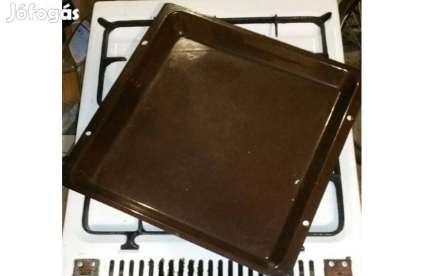 2 db tepsi Nagy méretű sütő tepsi - zománc tűzhely tepsi