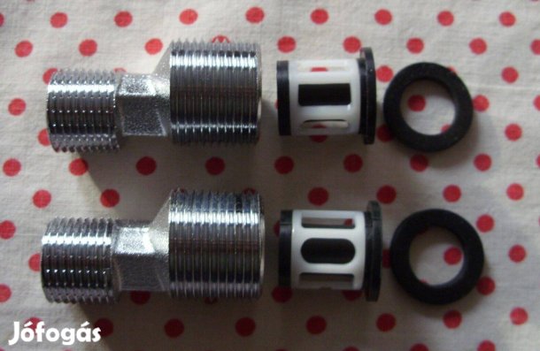 2 db új Z idom (excenter) 1/2-3/4 col, együtt