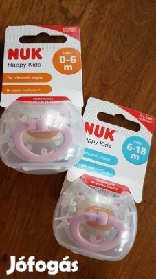 2 db új cumi Nuk 0-6 és 6-18 hónaposnak