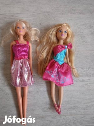 2 db újszerű Barbi baba