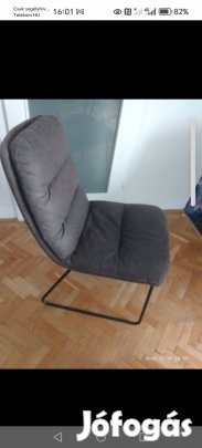 2 db újszerű barna design szék egyben 