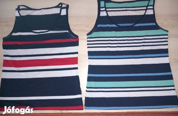 2 db újszerű ujjatlan női póló