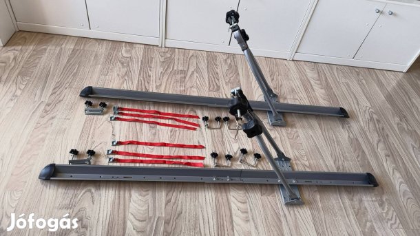 2 db vadonatúj Menabo Huggy Lock zárható kerékpártartó tetőre!