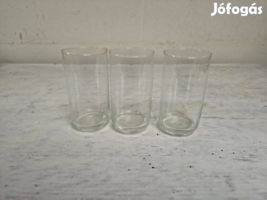 2 dl-es üveg poharak