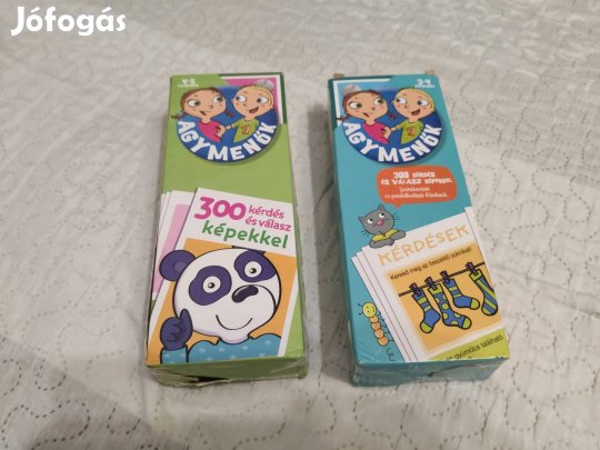 2 doboz Agymenők 300 kérdés 300 válasz