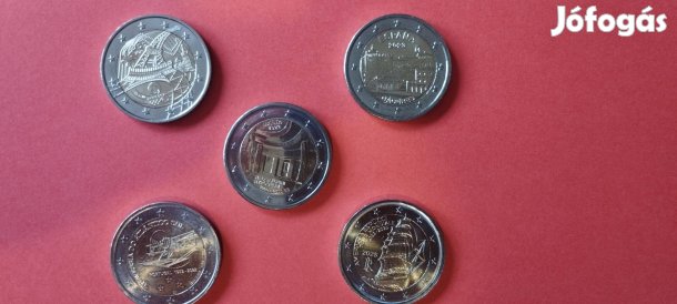 2 eurós emlékérmék