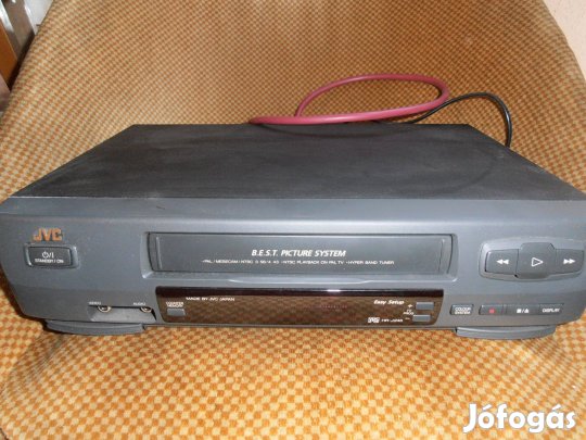2 fejes JVC VHS videomagnó ,távirányitó nélkül 15.000Ft-ért ujpesten e