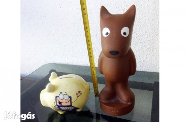 2 féle persely malacpersely kutya persely Újpest központ közelében