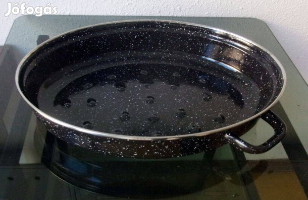2 féle zománcos edény lábas sütő Újpest központ közelében