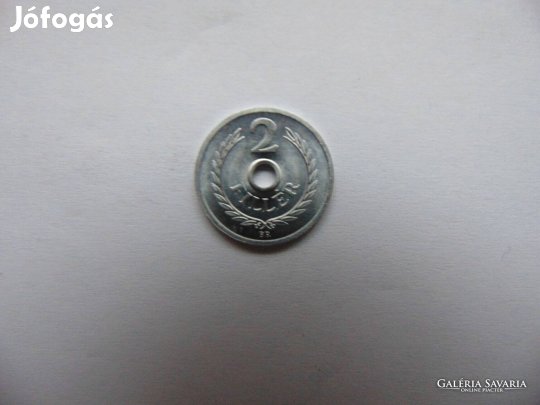 2 fillér 1971 Forgalmi sorból ! Kép szerint