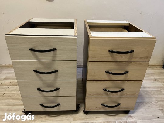 2 fiókos szekrény