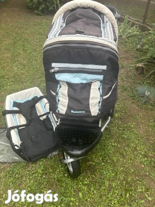 2 funkciós babakocsi szett jó állapotban eladó!