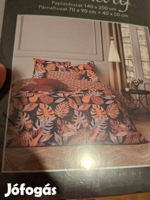 2 garnitúra pamutszatén trópusi mintás ágynemű