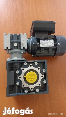 2 hajtóműves 0,18Kw-os motor pellet adagolásra is