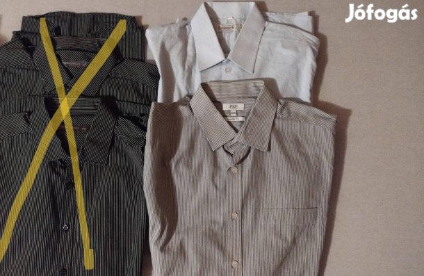 2 hosszú ujjú férfi ing eladó