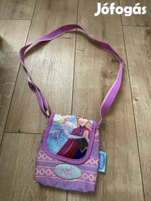 2 kislány táska Frozen Jégvarázs válltáska és övtáska eladó egyben