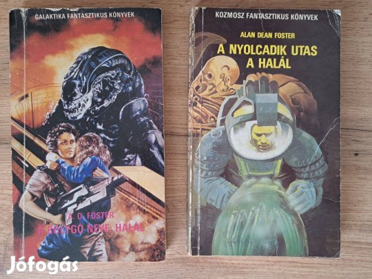 2 könyv A bolygó neve halál Nyolcadik utas a halál