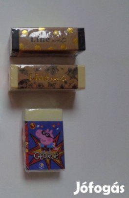 2 line art radír és egy George 100ft/db