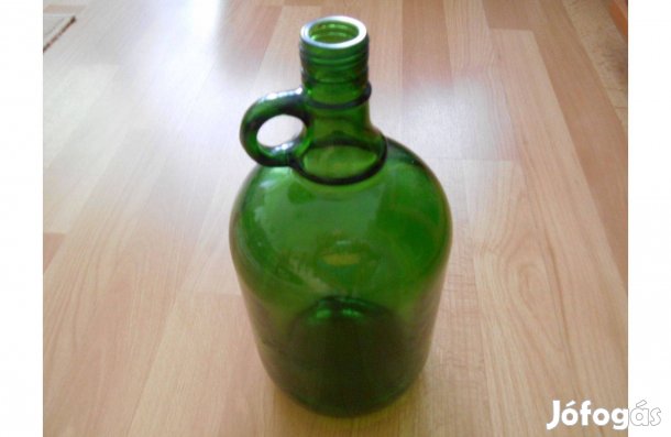 2 literes üvegflaska