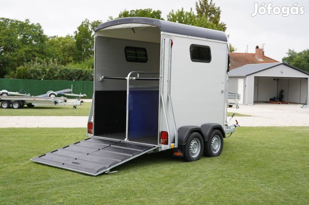 2 lovas új német prémium lószállító utánfutó rendszámmal akciósan