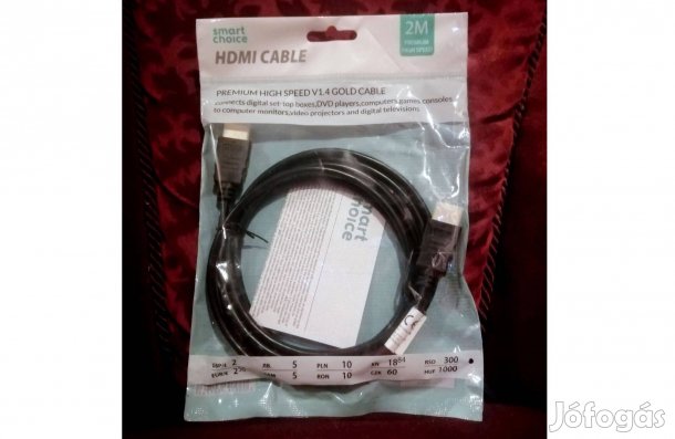 2 m-es HDMI vezeték eladó