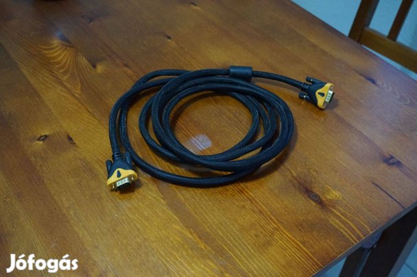 2 m hosszú VGA- VGA kábel