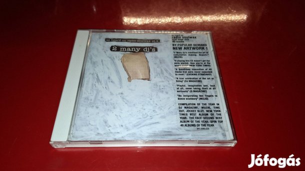 2 many Dj's As heard on radio soulwax part2 Cd 