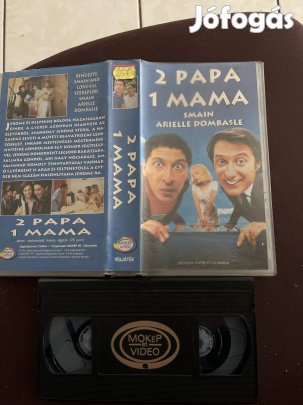 2 papa 1 mama vigjáték vhs 