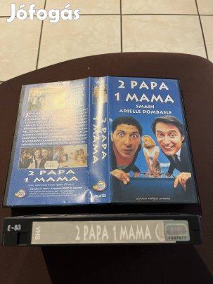 2 papa 1 mama vigjáték vhs kistok