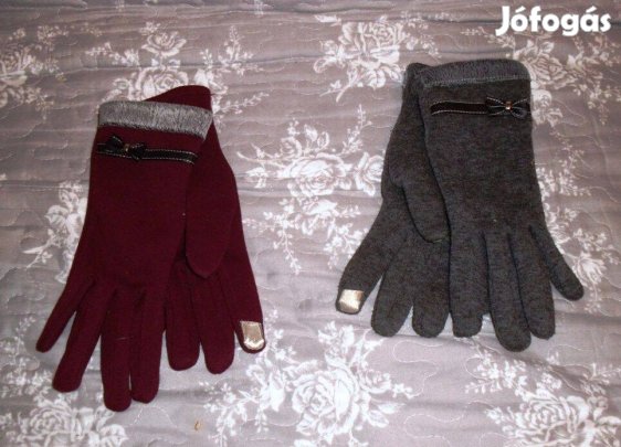 2 pár (7-es) polár alkalmi kesztyűk újak