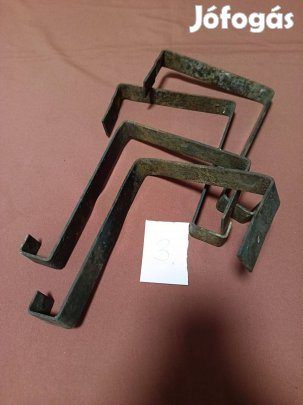 2 pár = fém balkonláda tartó virág tartó eladó ! 3