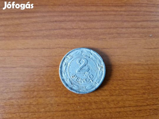 2 pengő 1943-as pénzérme eladó
